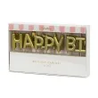 swieczki na tort happy birthday zloty partydeco 7 cm 13 szt