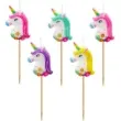 swieczki na tort jednorozec pikery godan 5 szt