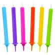 swieczki na tort kolorowe mix godan 12 szt