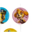 swieczki na tort psi patrol dekora 3 cm 5 szt