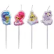 swieczki na tort shimmer and shine amscan 4 szt