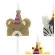 swieczki na tort zwierzeta z zoo partypal 6 cm 5 szt