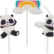 swieczki pikery pandy godan 7 cm 5 szt