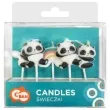 swieczki pikery pandy godan 7 cm 5 szt
