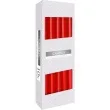 swieczki stozkowe classic czerwone bispol 10 szt