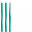 swieczki urodzinowe candy turkusowy godan 15 cm 6 szt