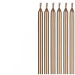 swieczki urodzinowe classic rose gold partydeco 14 cm 12 szt