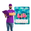 swieczki urodzinowe flamingi hawajskie boland 5 szt