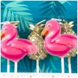 swieczki urodzinowe flamingi hawajskie boland 5 szt