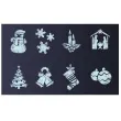 szablony dekoracyjne boze narodzenie z szopka arpex 8 szt