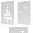 szablony do sniegu swiateczne merry christmas partypal 33x24 cm 8 szt