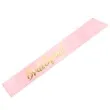 szarfa bride squad rozowa partydeco 75 cm