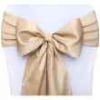 szarfa na krzeslo elegant zlota jasna 10 szt