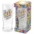 szklanka do piwa 40 urodziny z nadrukiem bgtech 500 ml