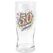 szklanka do piwa 50 urodziny z nadrukiem bgtech 500 ml
