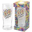 szklanka do piwa 60 urodziny z nadrukiem bgtech 500 ml