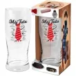 szklanka do piwa moj tata krawat sentencje bgtech 500 ml