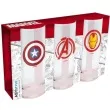 szklanki avengers kapitan ameryka iron man abysse 3 szt