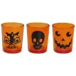 szklanki dynia duch czaszka halloween pomaranczowy guirca 3 szt