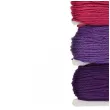 sznurek mulina 5 odcieni fioletowy titanum 10 m 5 szt