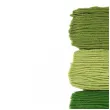 sznurek mulina 5 odcieni zielony titanum 10 m 5 szt