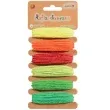 sznurek rafia kolory fluo mix aliga 5 m 6 szt