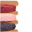 sznurek rafia kolory pastelowe mix aliga 5 m 6 szt