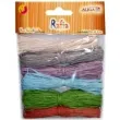sznurek rafia kolory pastelowe mix aliga 9 m 6 szt
