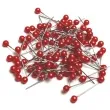 szpilki perelki czerwony aliga 22 mm 100 szt