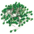 szpilki perelki zielone jasne 22 mm aliga 100 szt