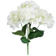 sztuczny kwiat bukiet hortensja biala bomm 45 cm