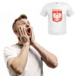 t shirt z nadrukiem polska orzel bialy biala arpex l