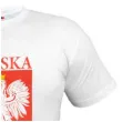 t shirt z nadrukiem polska orzel bialy biala arpex l
