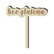 tabliczka candy bar bez glutenu drewniana 13 cm 4 szt