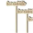 tabliczka candy bar bez nabialu drewniana 13 cm 4 szt