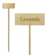 tabliczka drewniana lawenda 50x210 mm