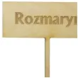 tabliczka etykieta tyczka do roslin ziol rozmaryn 50x210 mm
