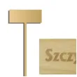 tabliczka etykieta tyczka do roslin ziol szczypiorek 50x210 mm