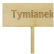 tabliczka etykieta tyczka do roslin ziol tymianek 50x210 mm