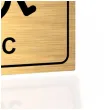 tabliczka informacyjna znak bhp na drzwi wc dla inwalidow zloty lazienka toaleta 10x10 cm