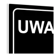 tabliczka informacyjna znak na drzwi uwaga obiekt monitorowany czarny na brame 10x10 cm