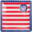 talerze papierowe usa party folat 25 cm 8 szt