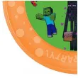 talerzyk plastikowy minecraft steve alex creeper enderman pomaranczowy procos 21 cm 1 szt