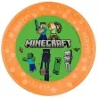 talerzyk plastikowy minecraft steve alex creeper enderman procos 21 cm 1 szt