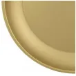 talerzyk plastikowy monocolor zloty procos 21 cm