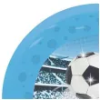 talerzyk plastikowy pilka nozna soccer fans blekitny procos 21 cm