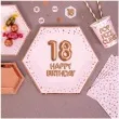 talerzyki papierowe 18 urodziny glitz glamour rozowo zlote neviti 27 cm 8 szt