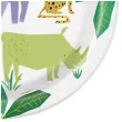 talerzyki papierowe animal safari kolorowe unique 23 cm 8 szt