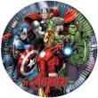 talerzyki papierowe avengers power procos 23 cm 8 szt