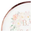 talerzyki papierowe baby shower baby in bloom amscan 24 cm 8 szt